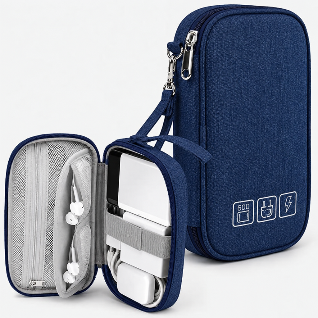 Water-Repellent Travel Cable Organiser