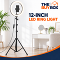 12-Inch LED Ring Light in The Buy Box branded product design