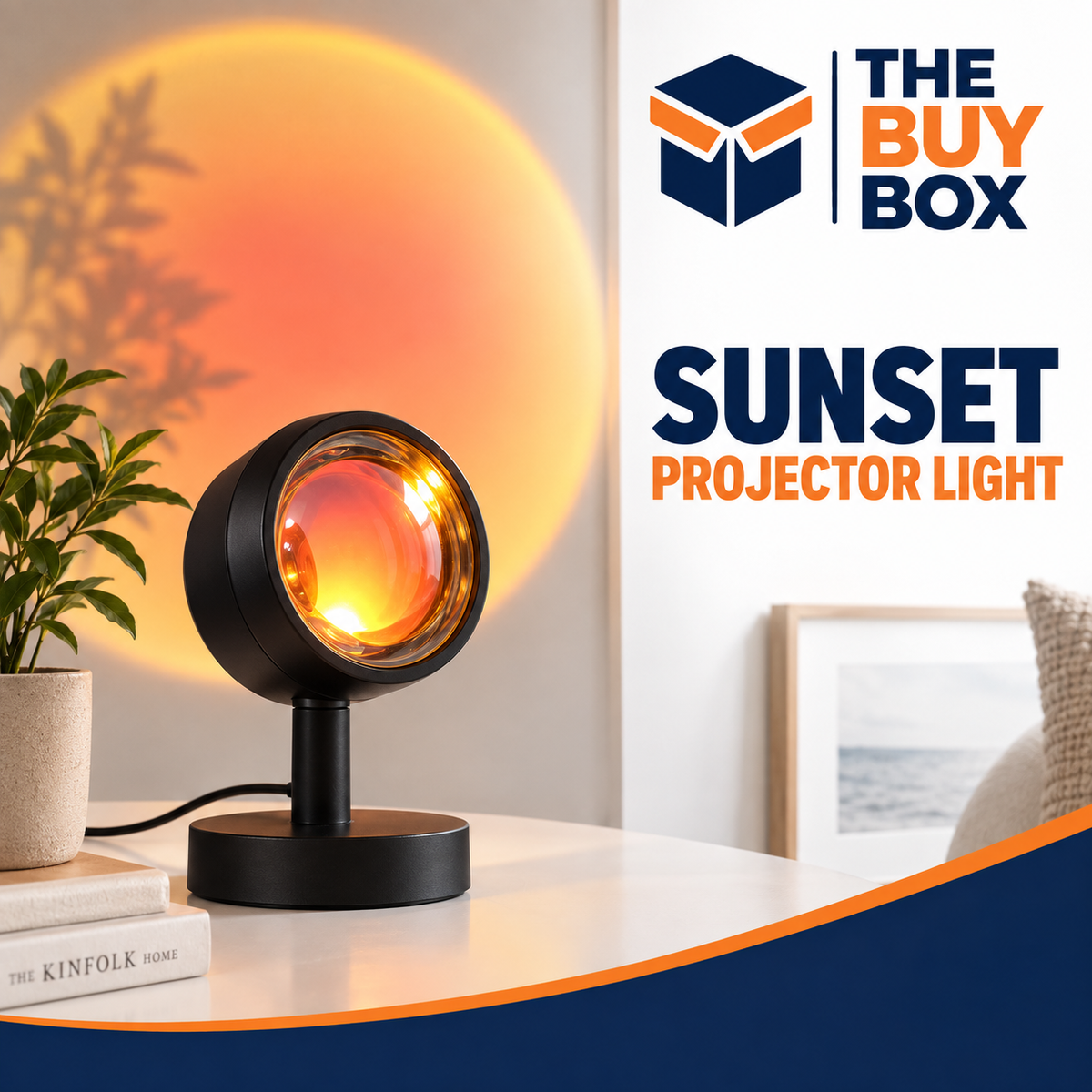 Sunset Projector Light in The Buy Box branded product design