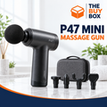 P47 Mini Massage Gun in The Buy Box branded product design