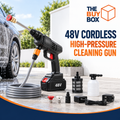 48V Cordless High-Pressure Cleaning Gun in The Buy Box branded product design