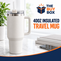 40oz Insulated Travel Mug in The Buy Box branded product design
