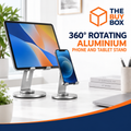 360° Rotating Aluminium Phone and Tablet Stand in The Buy Box branded product design