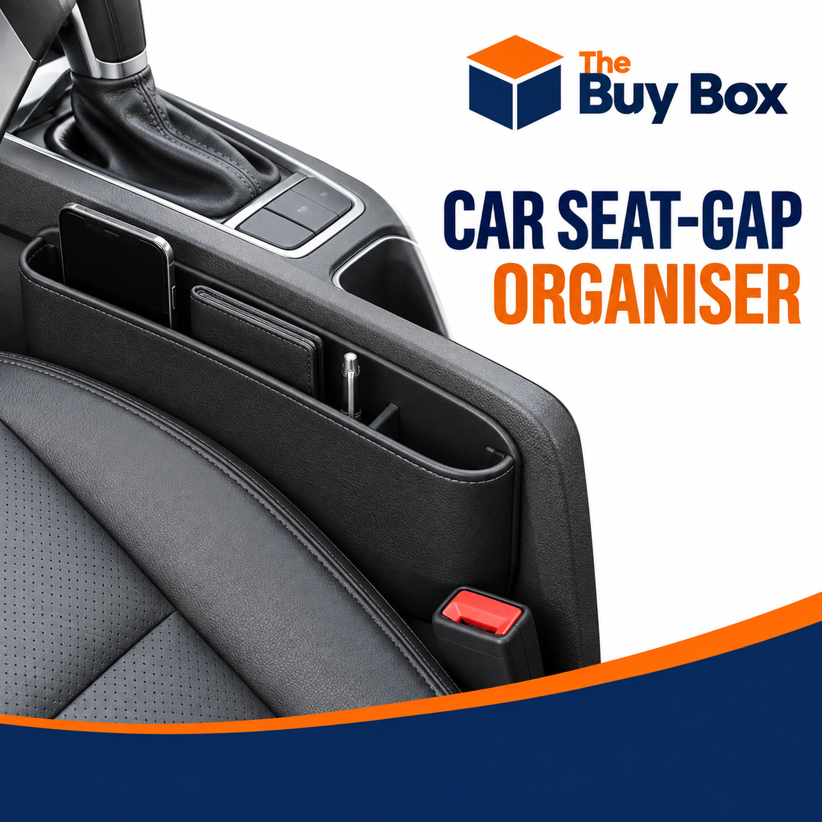 Car Seat-Gap Organiser