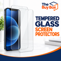 TEMPERED GLASS SCREEN PROTECTORS with third-party branding removed