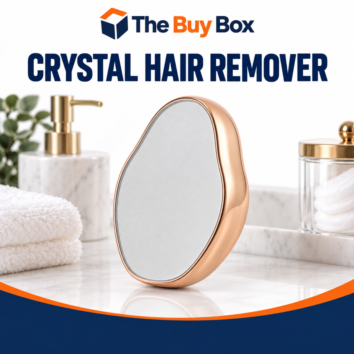 CRYSTAL HAIR REMOVER with third-party branding removed